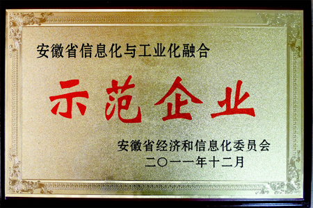 皖南電機(jī)：安徽省信息化與工業(yè)化融合示范企業(yè)